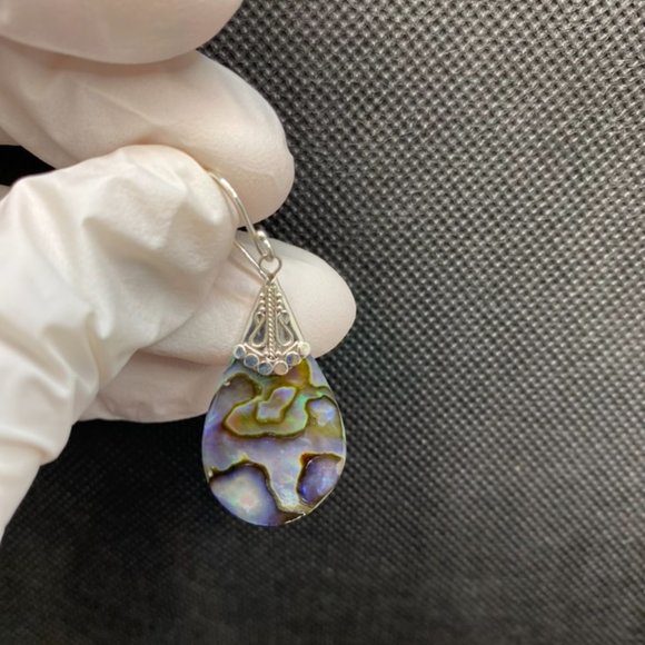 Silver Dangle Boho Earrings - Picture 1 of 7